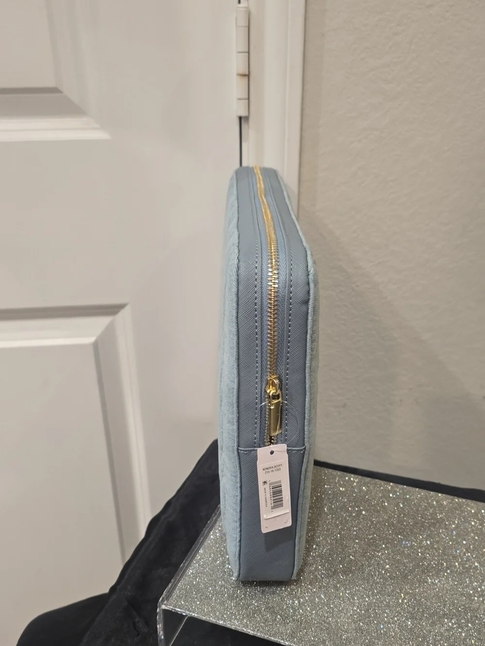 Kendra Scott Denim Laptop Sleeve